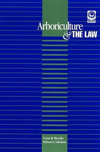 Arboriculture and the Law