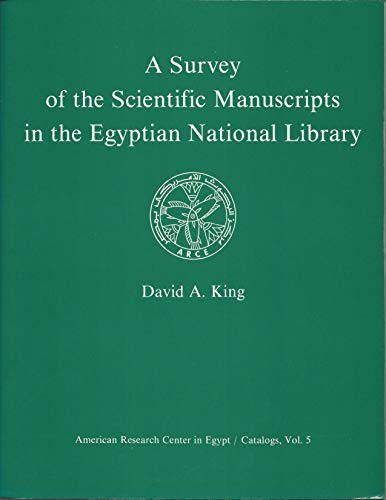 A survey of the scientific manuscripts in the Egyptian National Library