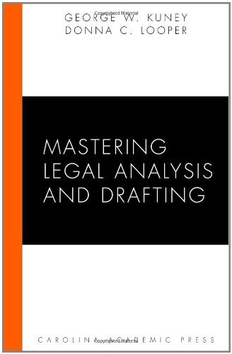 Mastering legal analysis and drafting