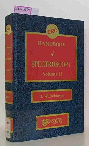 CRC Handbook of Spectroscopy