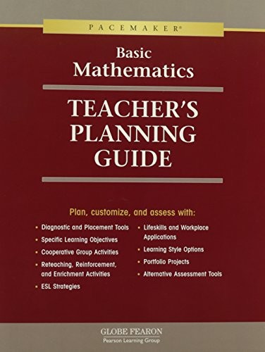 GF BASIC MATH PACEMAKER TEACHER'S PLANNING GUIDE 2000C