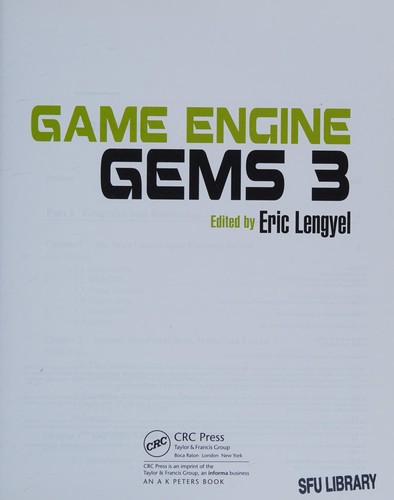 Game Engine Gems 3