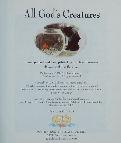All God's creatures