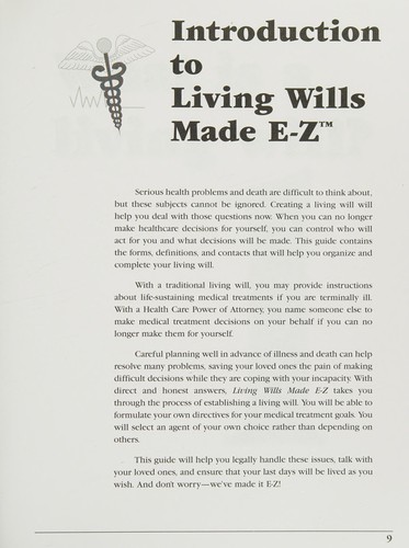 Living wills made E-Z