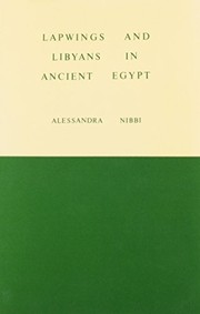 Lapwings and Libyans in ancient Egypt