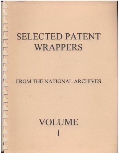 Dr. Nikola Tesla, selected patent wrappers from the National Archives