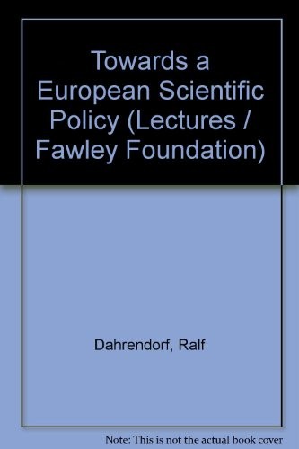 Towards a European science policy