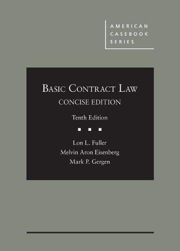 Basic Contract Law, Concise Edition