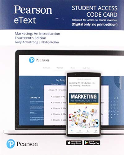 Pearson eText Marketing
