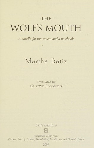 The wolf's mouth