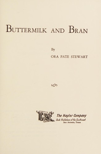Buttermilk and bran