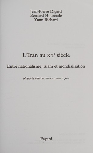 L'Iran au XXe siècle