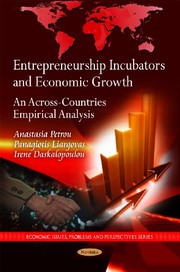 Entrepreneurship incubators and economic growth