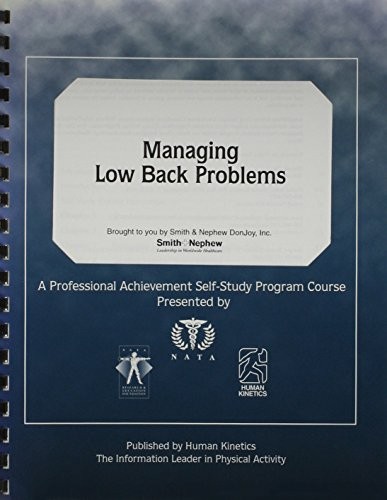 Managing Low Back Problems