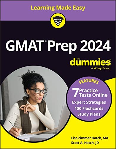 GMAT Prep 2024 For Dummies with Online Practice
