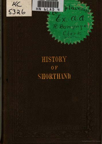 A history of shorthand