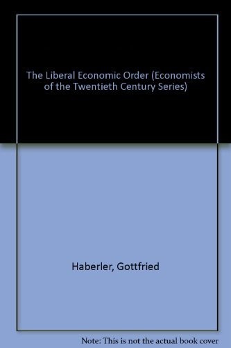 The liberal economic order