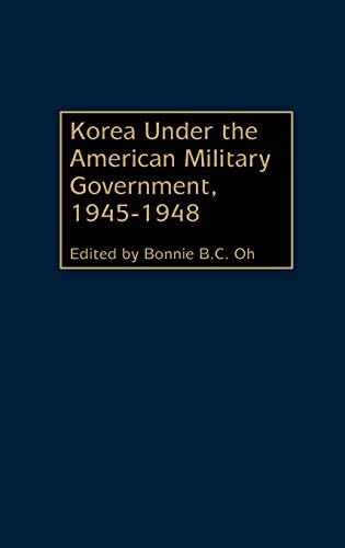 Korea under the American military government, 1945-1948
