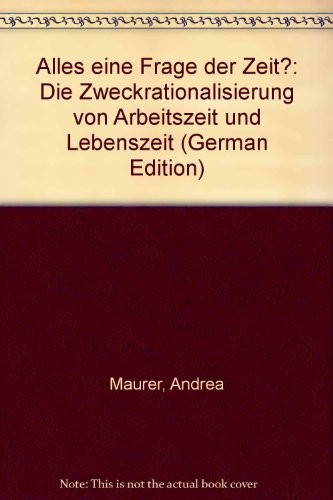 Alles eine Frage der Zeit?