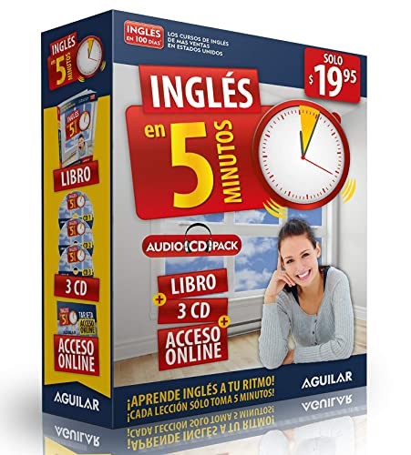 Inglés en 100 días - Inglés en 5 Minutos : Aprende Inglés a Tu Ritmo Cada Lección Sólo Toma 5 Minutos / English in 5 Minutes
