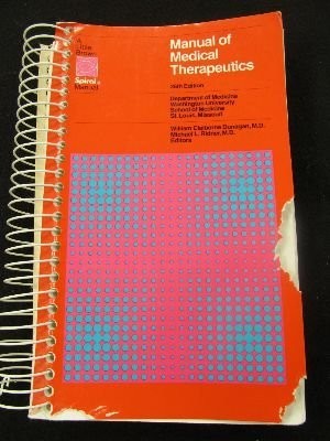 Manual of medical therapeutics