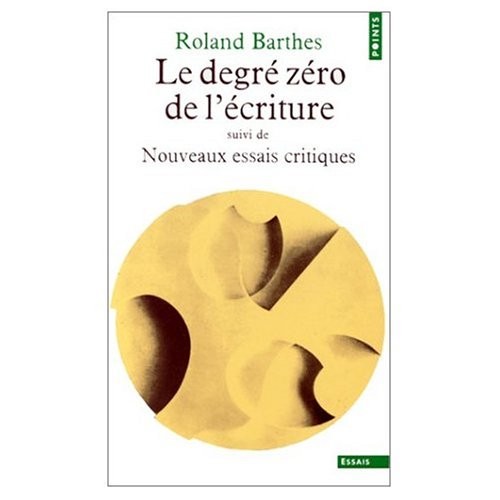 Le\Degre Zero de l'Ecriture