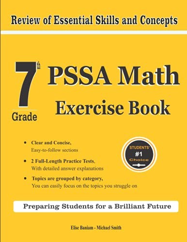 7th Grade PSSA Math Exercise Book