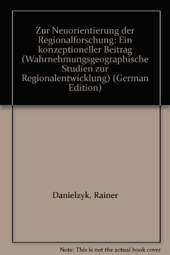 Zur Neuorientierung der Regionalforschung
