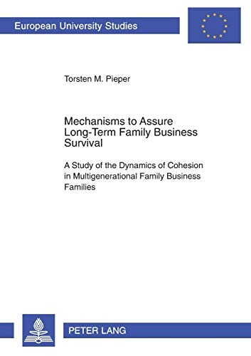 Mechanisms to assure long-term family business survival