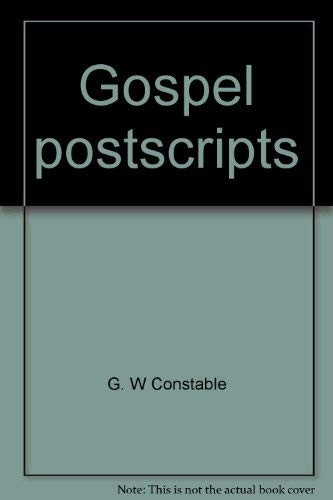 Gospel postscripts