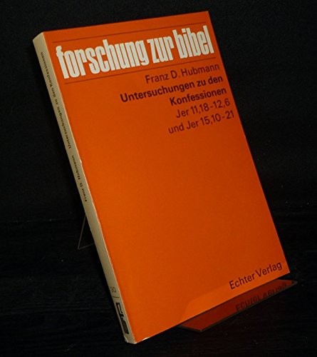 Untersuchungen zu den Konfessionen
