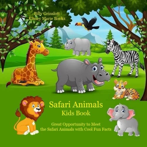 Safari Animals Kids Book