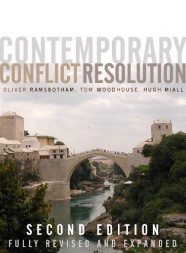 Contemporary conflict resolution