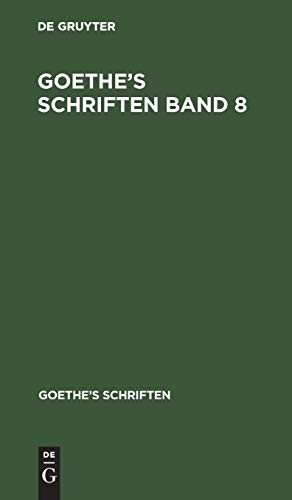 [Schriften ] Goethe's Schriften