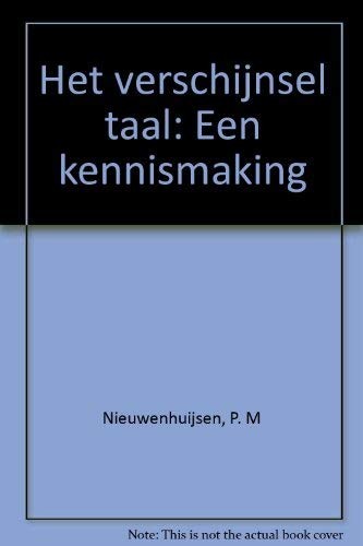 Het verschijnsel taal