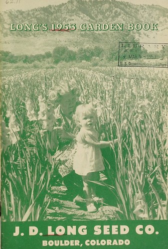 Long's 1953 garden book