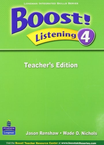 Boost! Listening 4 Teachers Edition