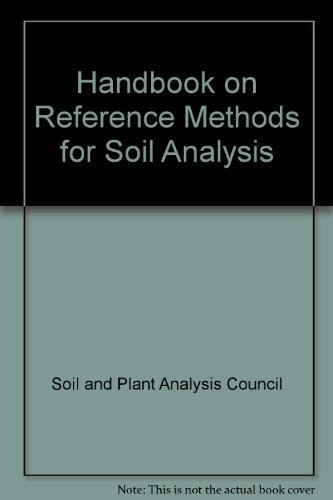 Handbook on Reference Methods for Soil Analysis