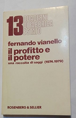 Il profitto e il potere