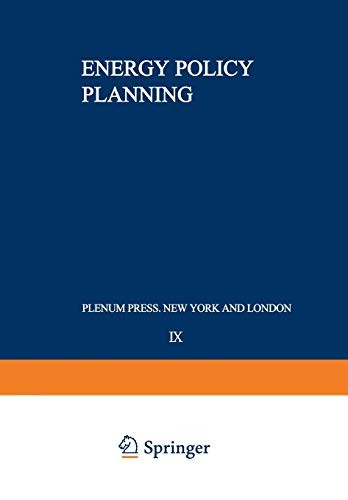 Energy Policy Planning