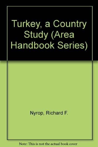 Turkey, a Country Study