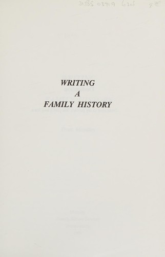Writing a family history