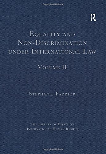 Equality and Non-Discrimination under International Law