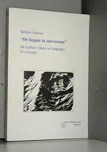"De linguis in universum"