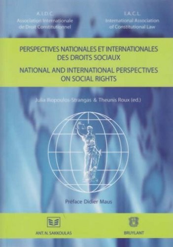 Perspectives nationales et internationales des droits sociaux =