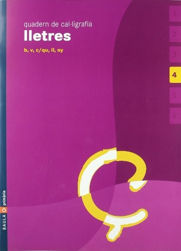 Quadern Cal.ligrafia Lletres 4