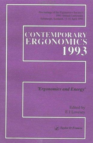 Contemporary Ergonomics