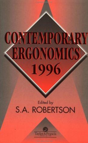 Contemporary Ergonomics 1996 (Contemporary Ergonomics)