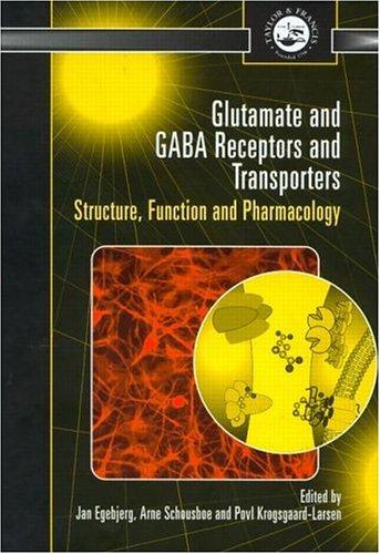 Glutamate and gaba receptors and transporters