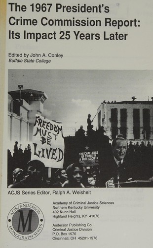 The 1967 President's Crime Commission Report